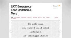 Desktop Screenshot of liccdonate.org